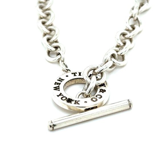 T&Co. 925 Toggle Necklace - Picture 2 of 7